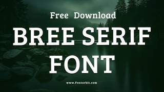 Bree Serif Font Free Download