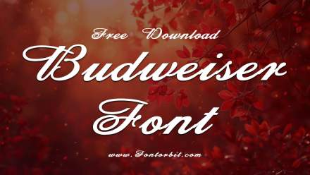 Budweiser Font Free Download