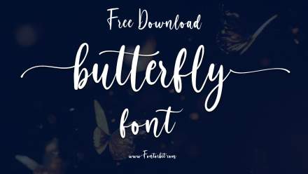 Butterfly Font Free Download