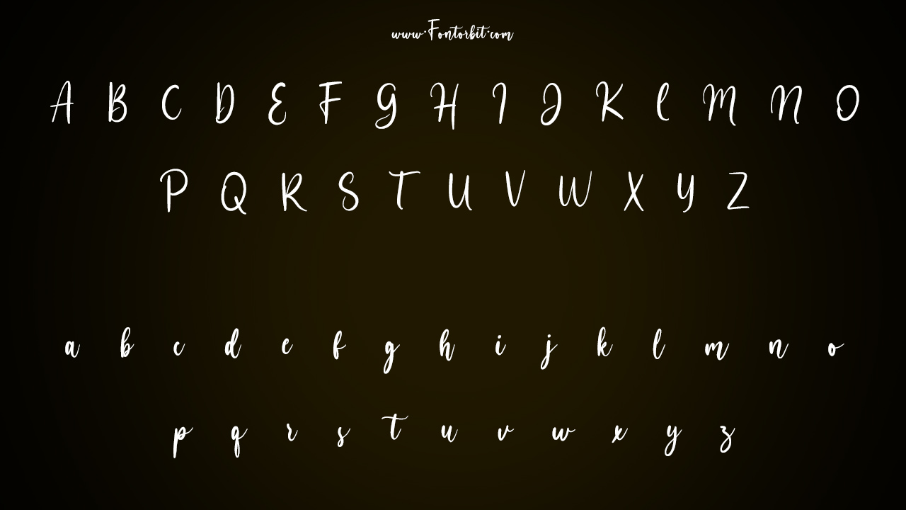 Butterfly Font Family Includes