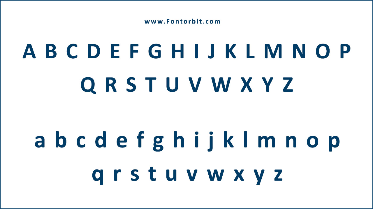 Calibri Font Family Includes