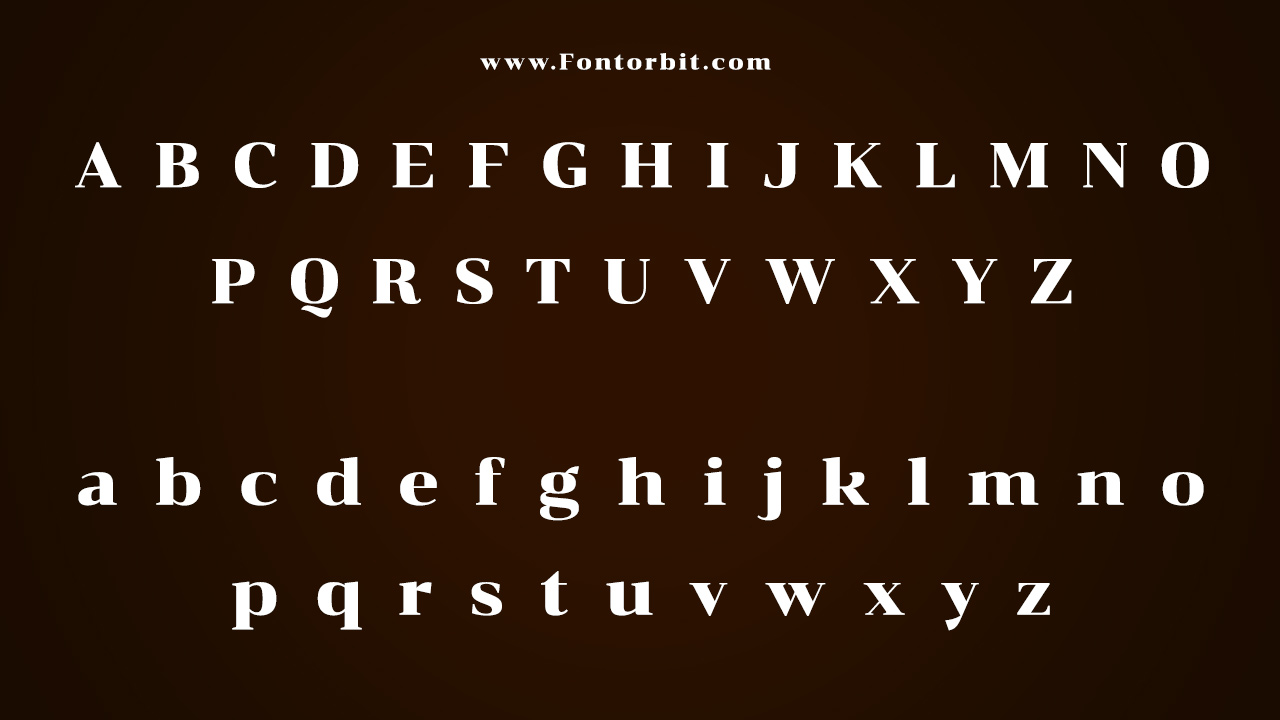 Chonburi Font Family Includes