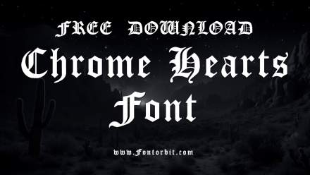 Chrome Hearts Font Free Download