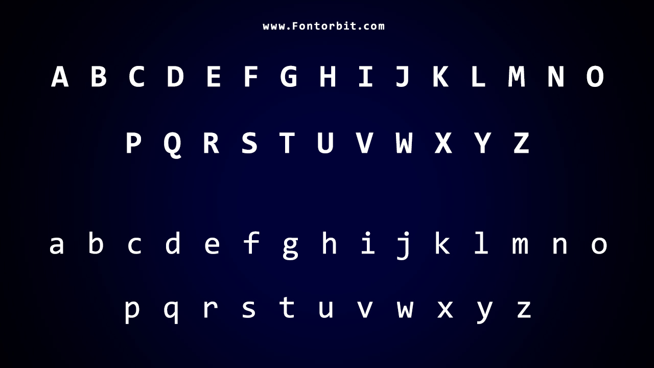 Consolas Font Family Includes