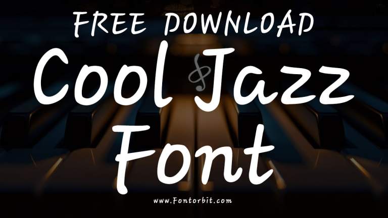 Cool Jazz Font Free Download