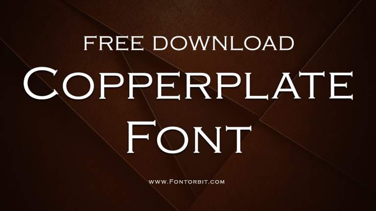 Copperplate Font