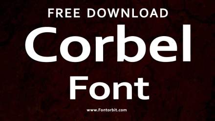 Corbel Font Free Download