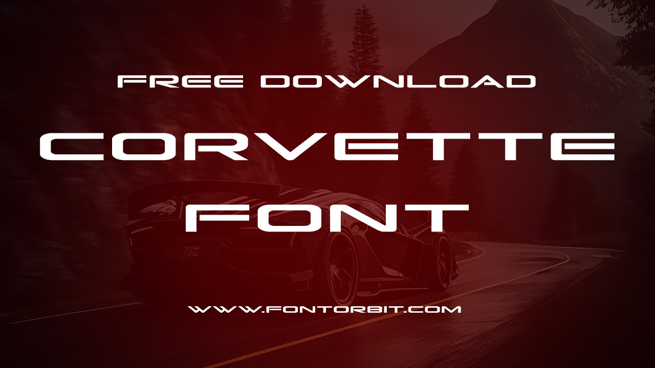 Corvette Font