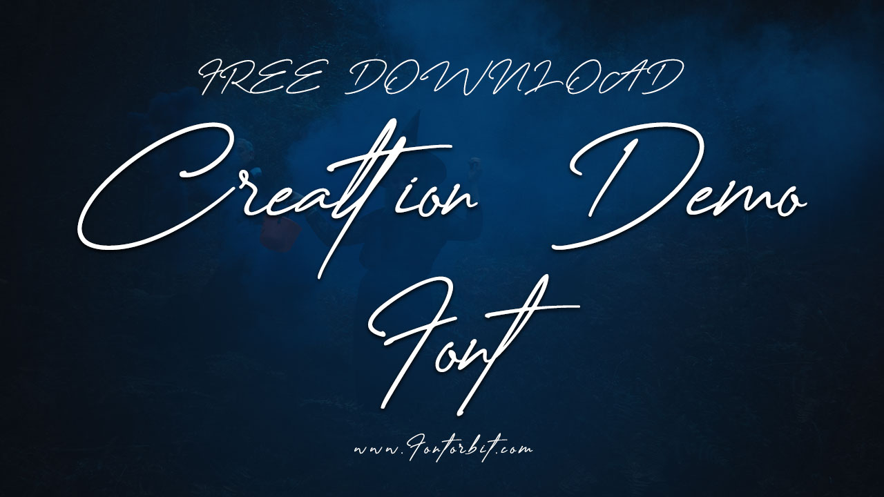 Creattion Demo Font