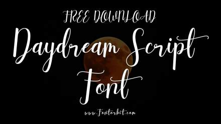 Daydream Script Font Free Download