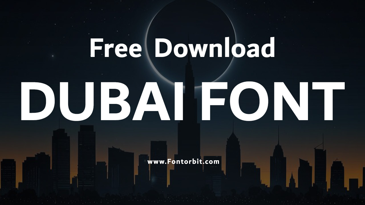 Dubai Font