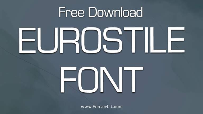 Eurostile Font Free Download