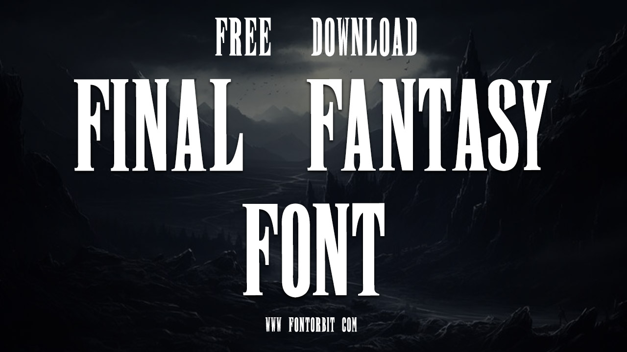 Final Fantasy Font