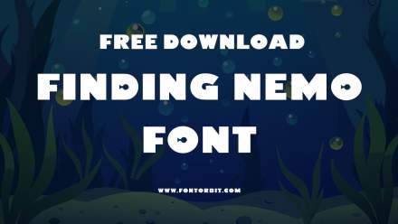 Finding Nemo Font Free Download