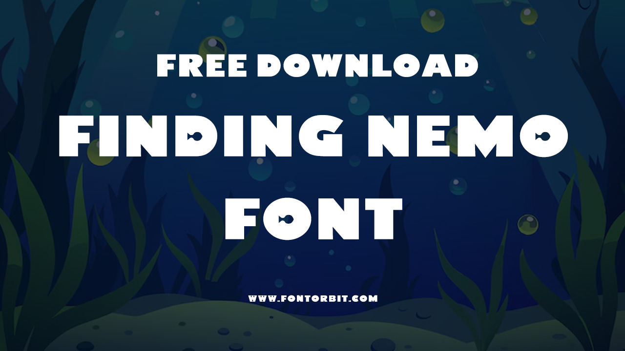 Finding Nemo Font