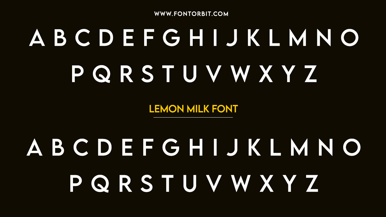 Font Family Includes