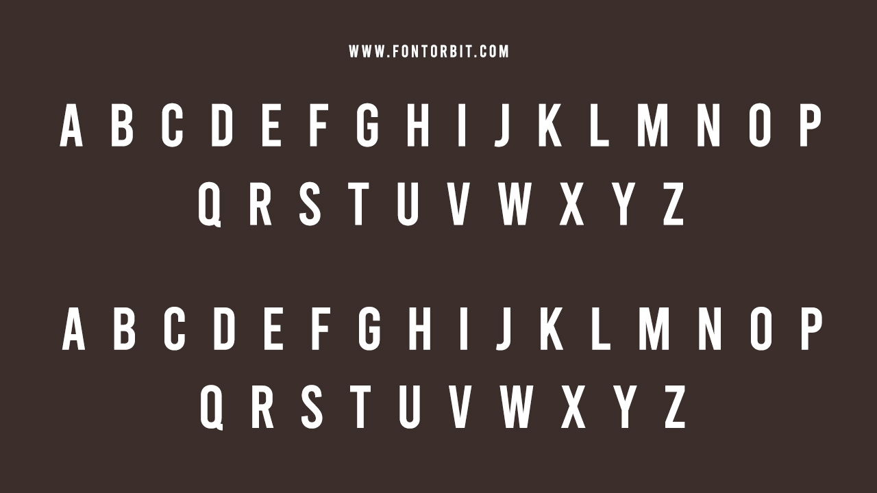 Font Family Includes