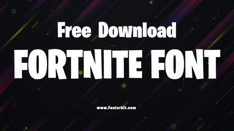 Fortnite Font