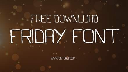 Friday Font Free Download