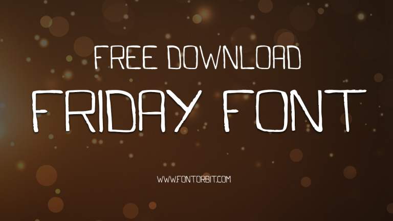 Friday Font