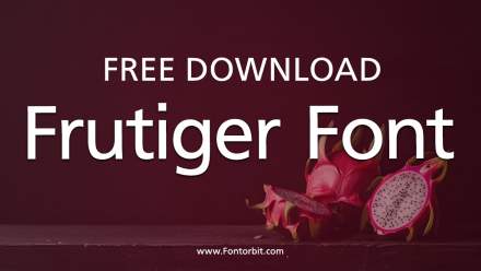 Frutiger Font Free Download