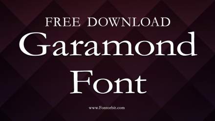 Garamond Font Free Download