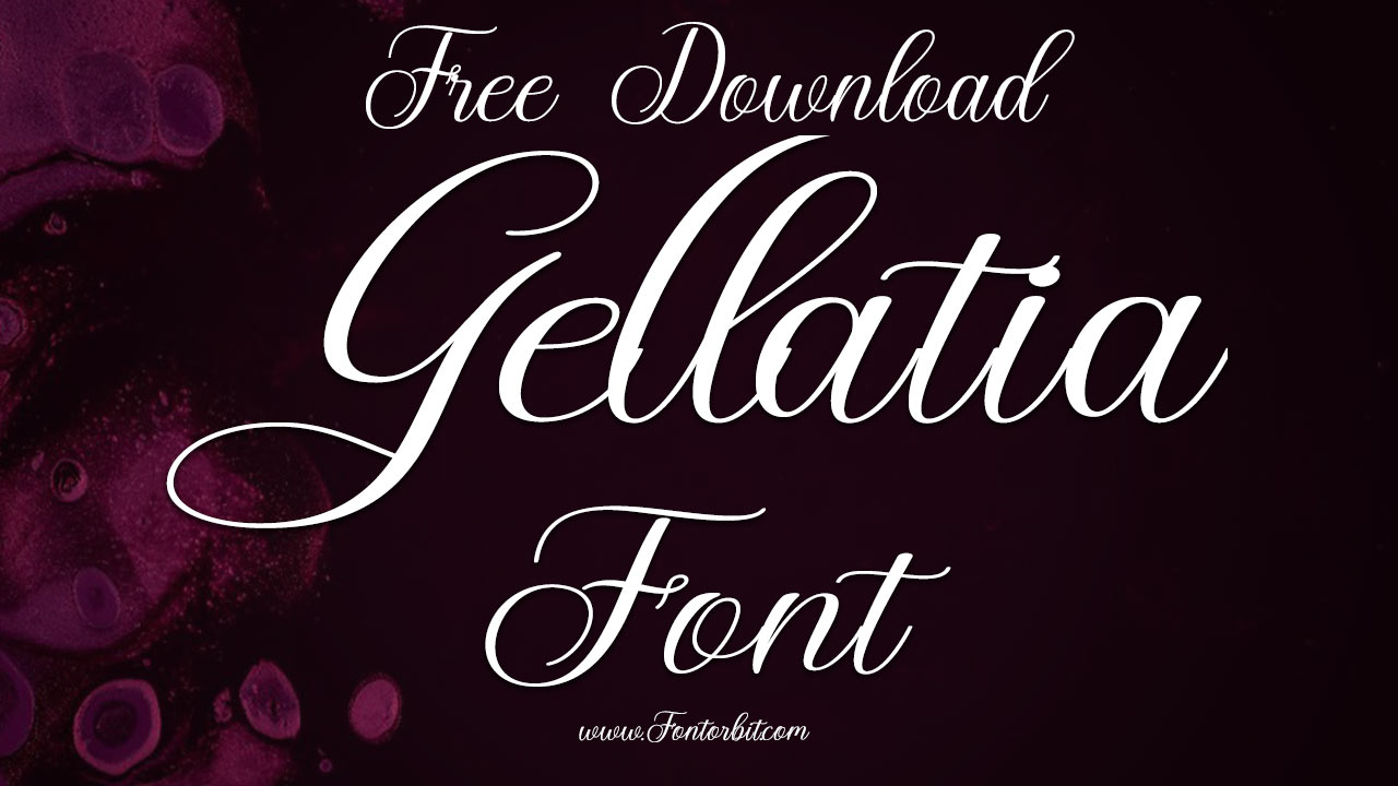 Gellatia Font