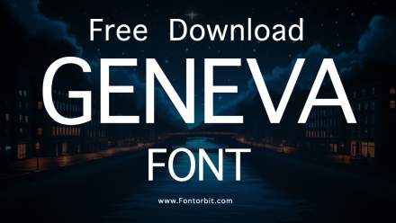 Geneva Font Free Download: A Timeless Digital Font