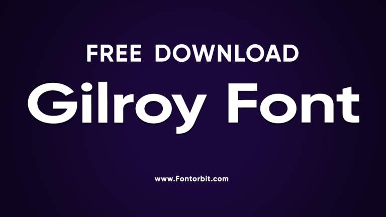 Gilroy Font