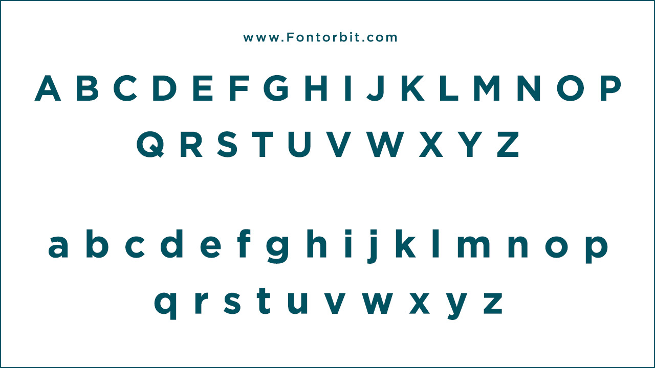 Gotham Font Family Includes