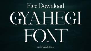 Gyahegi Font Free Download