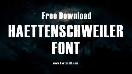 Haettenschweiler Font Free Download