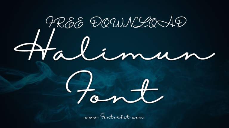 Halimun Font Free Download