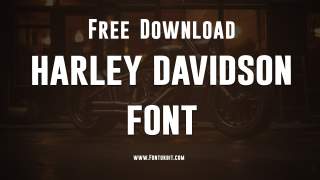 Harley Davidson Font Free Download