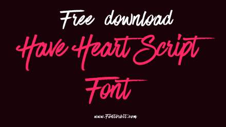 Have Heart Script Font Free Download