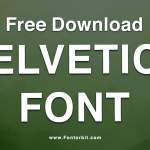 Helvetica Font Family Free Download