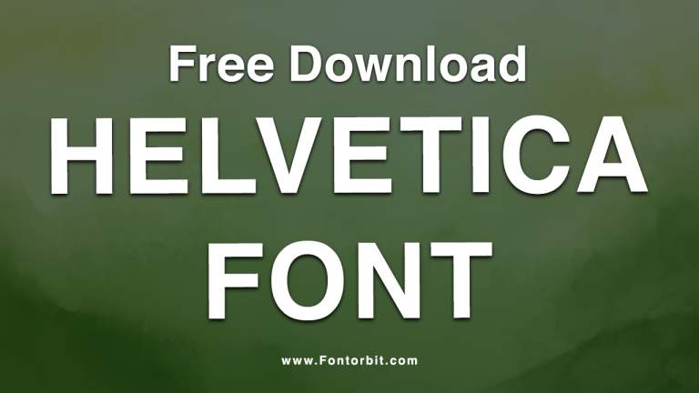 Helvetica Font