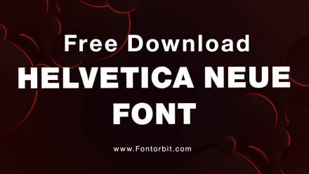 Helvetica Neue Font Free Download