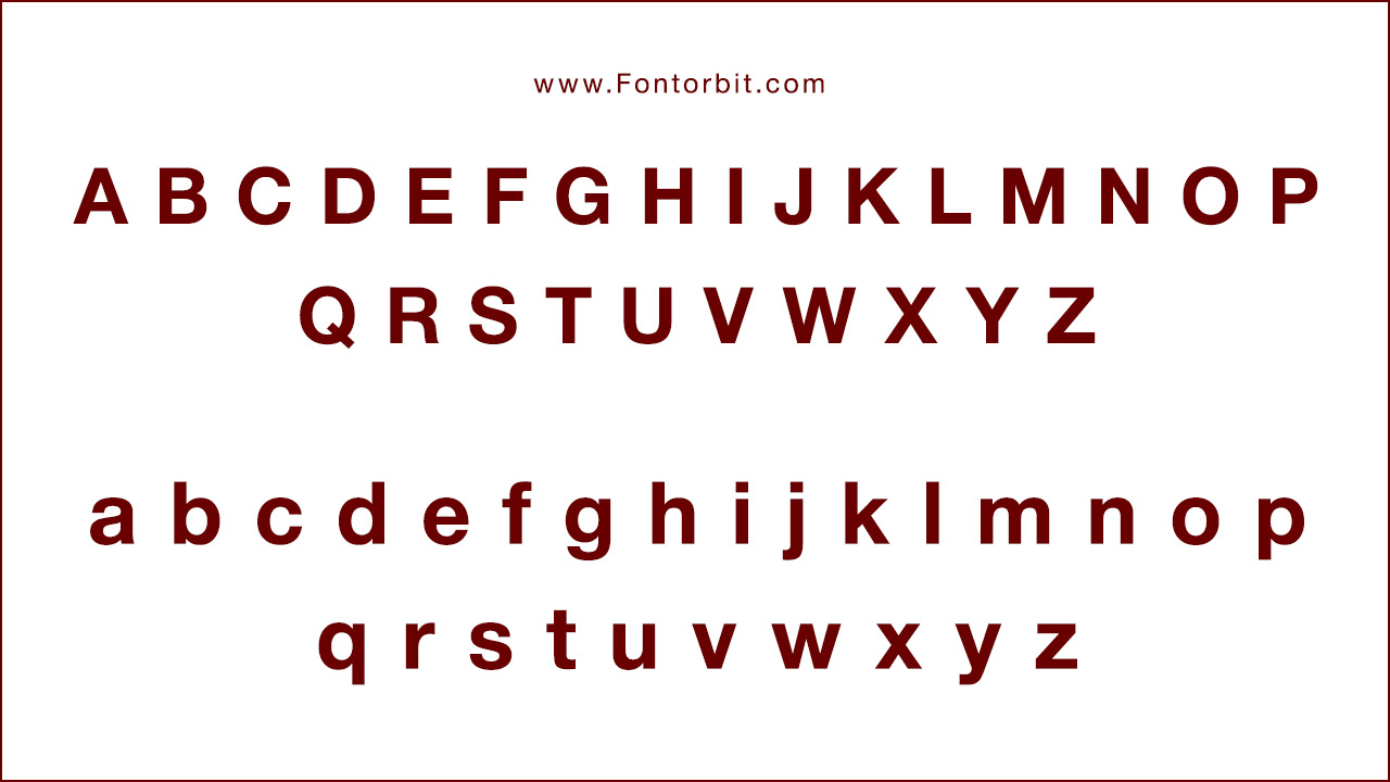 Helvetica Neue Font Family Includes