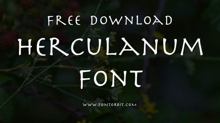 Herculanum Font