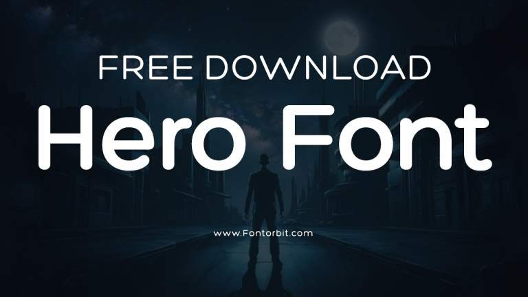 Hero Font Free Download – Modern Typeface for Your Projects