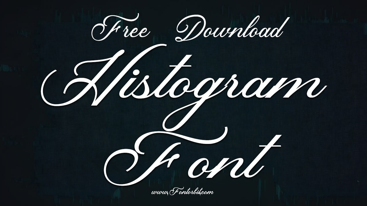 Histogram Font