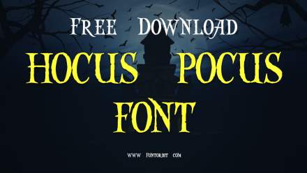 Hocus Pocus Font Free Download