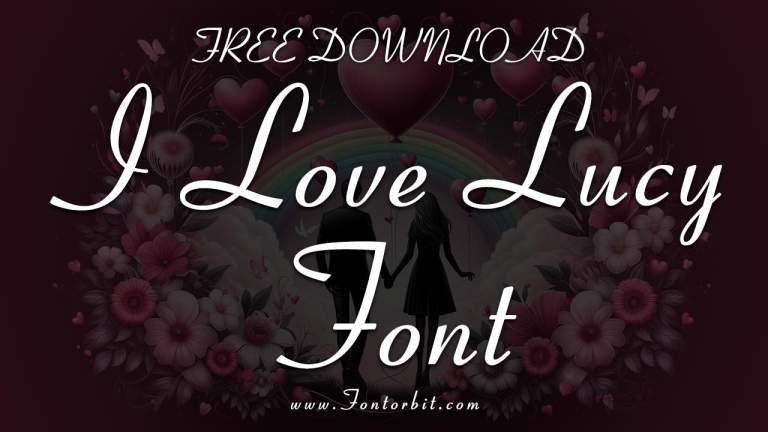 I Love Lucy Font