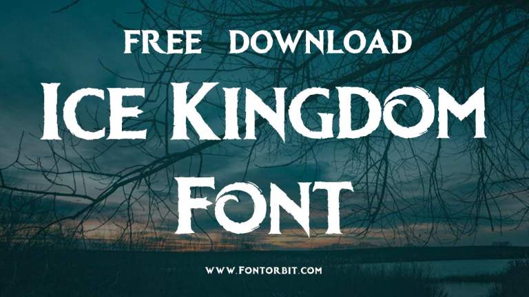 Ice Kingdom Font Free Download