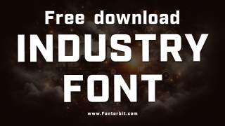 Industry Font Free Download