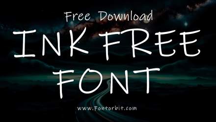 Ink Free Font Free Download