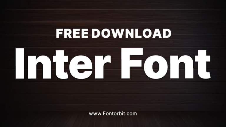 Inter Font Free Download