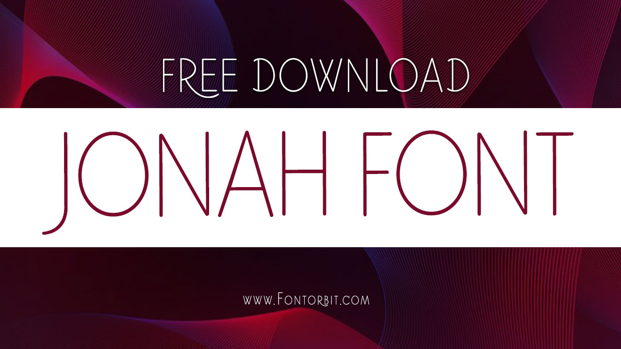 Jonah Font