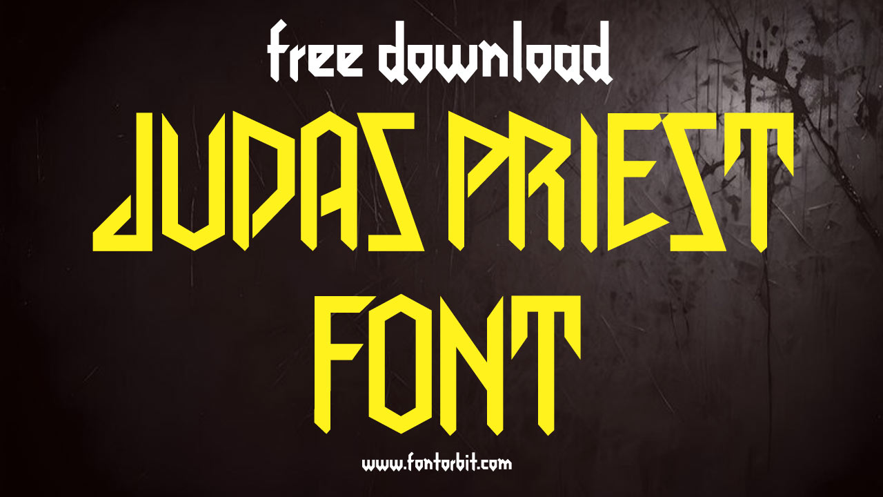 Judas Priest Font